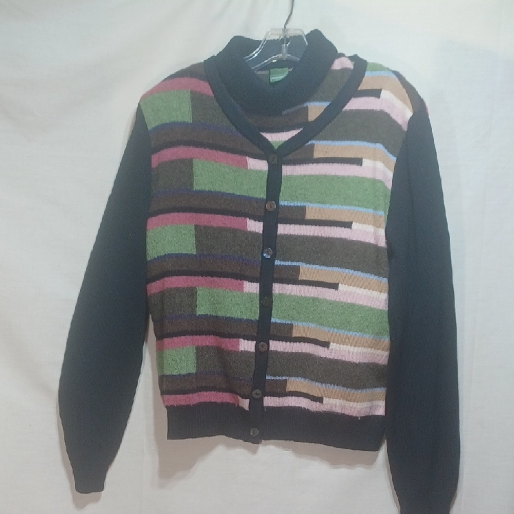 Geiger Sweater Set Cardigan Austria Wool Size 44